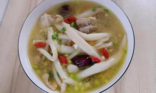 白玉菇汤最鲜的做法 白玉菇汤的做法